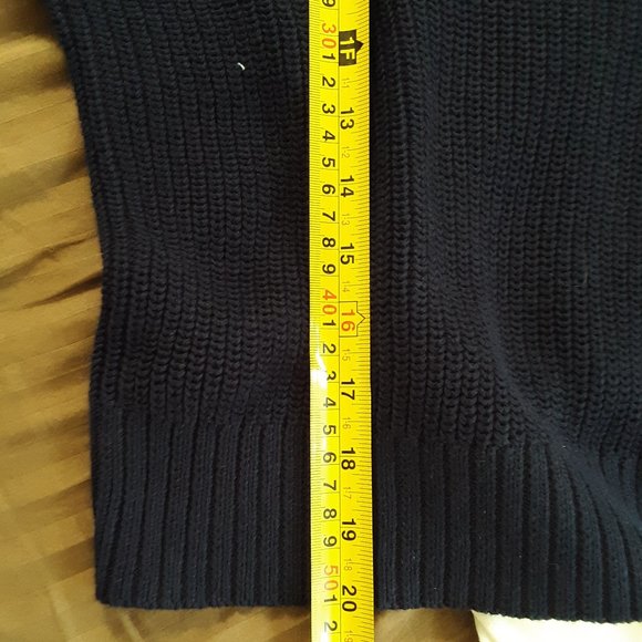 On Trend Lucky Brand Reversible Sweater Sz XS - Picture 7 of 15